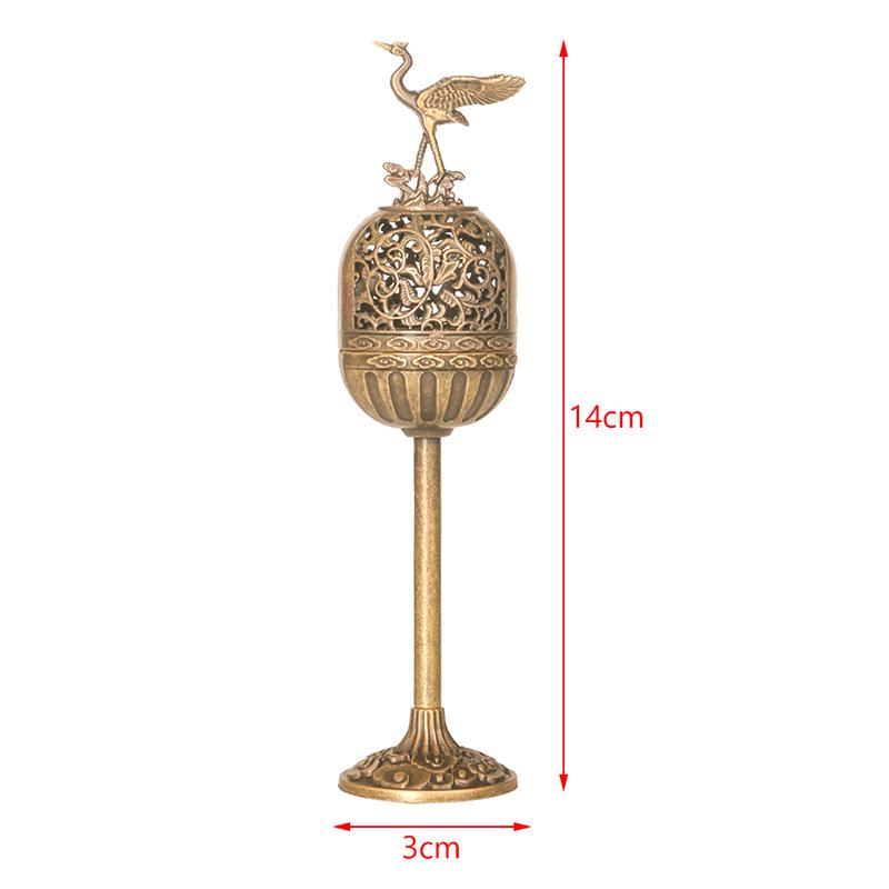 Lampe Creux Pie Bois de Santal Parfum Encensoir Fumant Porte-Encens à Refoulement Ornements Maison de Thé Salle d'Étude Décoration Intérieure