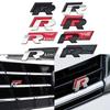 3D Metal R JK54 Line R Logo Front Grill Emblem Car Rear Trunk Sticker For VW R Line Golf 4 5 6 7 Touran Polo Accessories