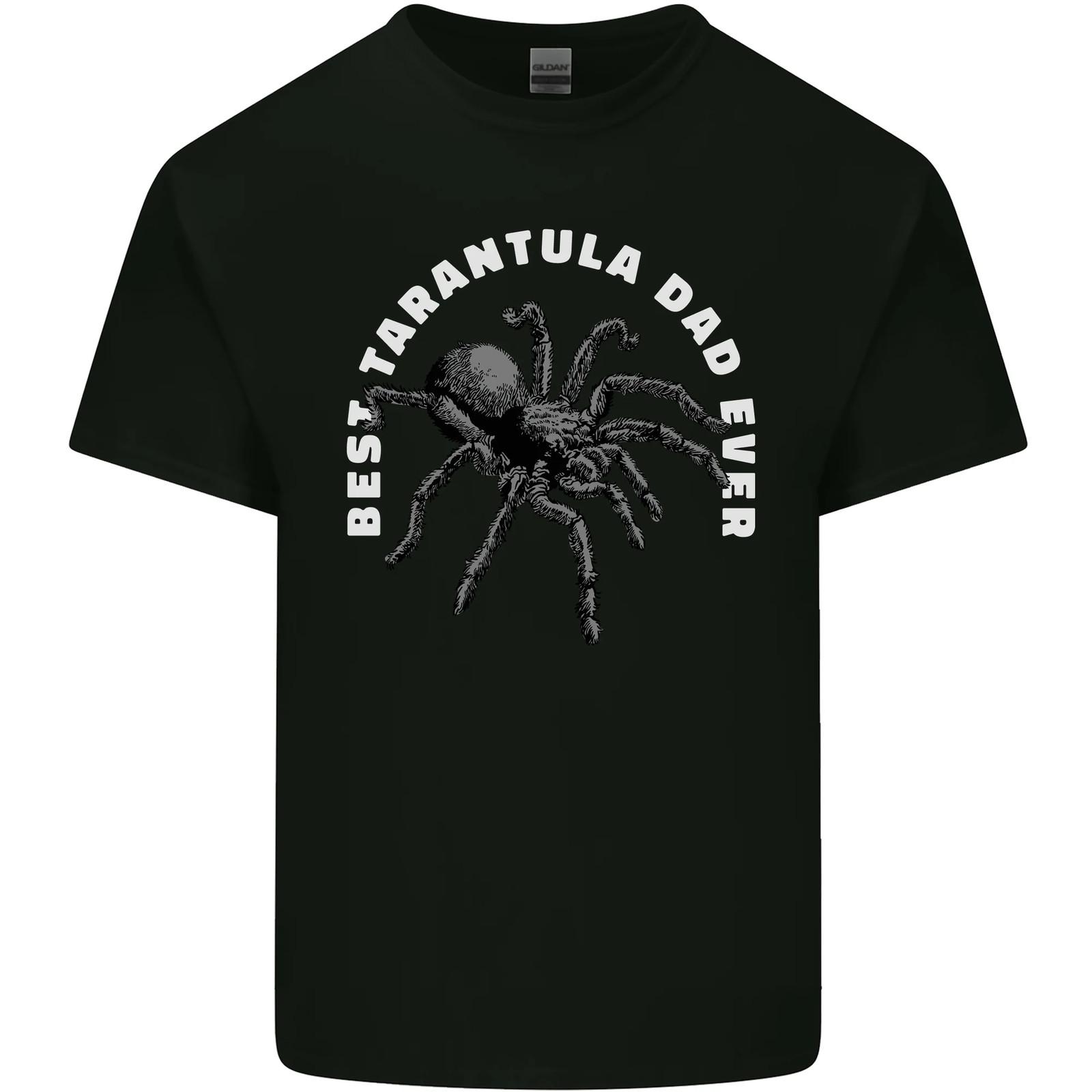 Tarantula Dad Funny Spider Mens Cotton T-Shirt Tee Top L
