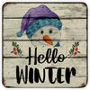 Christmas Metal Wall Art for Home Living Room Kitchen Decor
