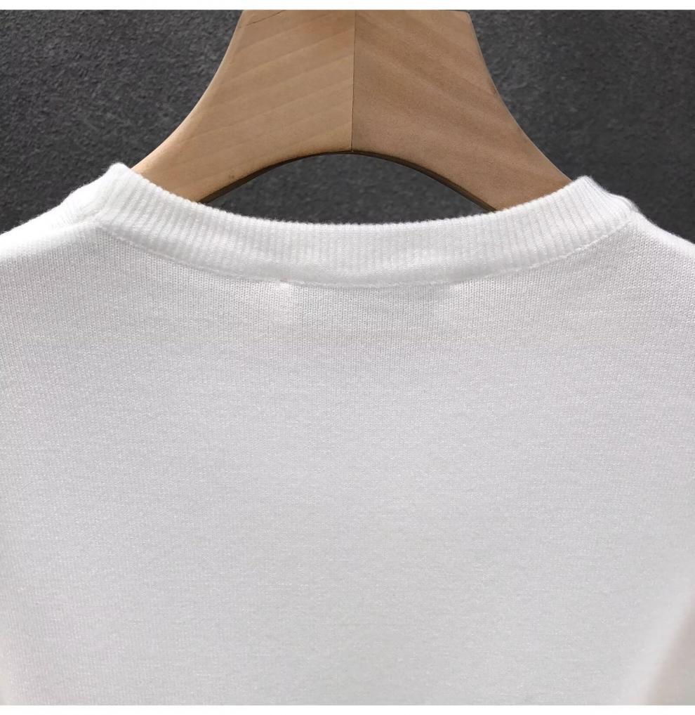 Men's Slim Fit Round Neck Warm Knitwear Pullover for Autumn and Winter