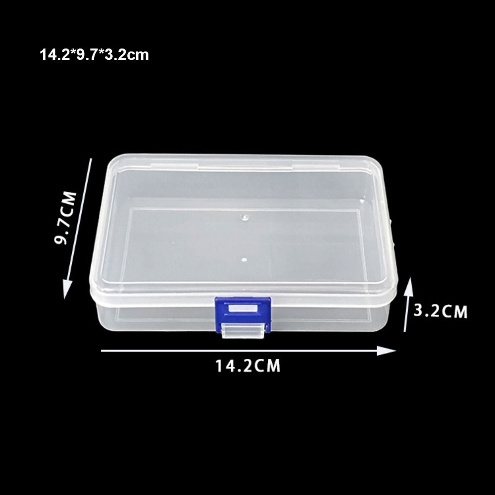 Transparent Jewelry Beads Container Small Items Case Sundries Organizer  Fishing Tools Accessories