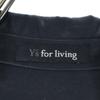 Y's for living made in Japan Long sleeve blouse Navy shirt Women Used
