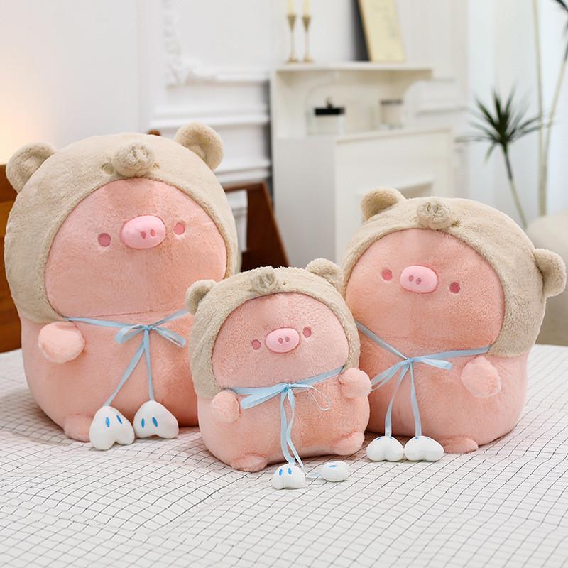 Lulu Pig Plush Toy Cute Stuffed Animal For Girls Sleep Pillow Gift