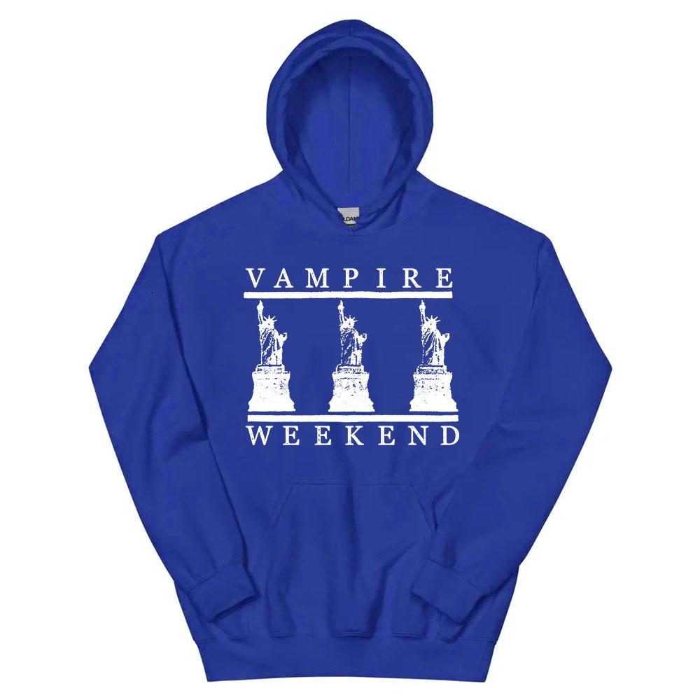 VAMPIRE WEEKEND Rock Band Hoodies Long Sleeve Fleece Hooded Sweatshirts Hip Hop Unisex Streetwear Fashion Men Women Tops