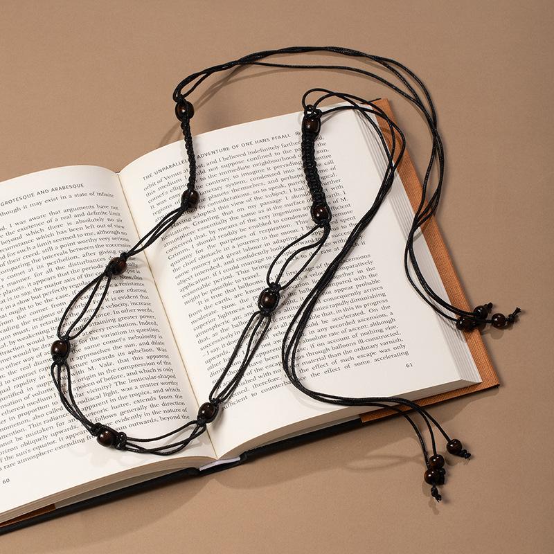 Bohemian retro style fringed waist chain women's exquisite hand-woven waist rope with skirt spring and summer ethnic style belt