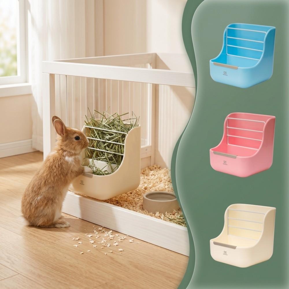 Fixed Grass Rack Hay Feeder Indoor Use Small Animal Feeder Rabbit Hay Rack Small Animals