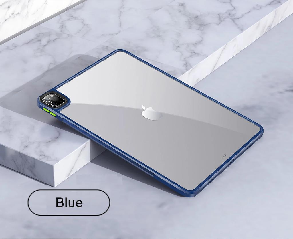 Clear Transparent Case for IPad Air Pro 2024 10.9 11 12.9 10.2 13 Inch MINI 4th 5th 6th 7th 8th 9th 10th Generation Hard Cover