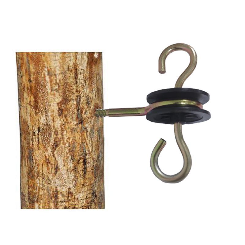 Ranch Fence Insulator Kit: Double-Sided Hook, Spring Gate, Conductive Rope