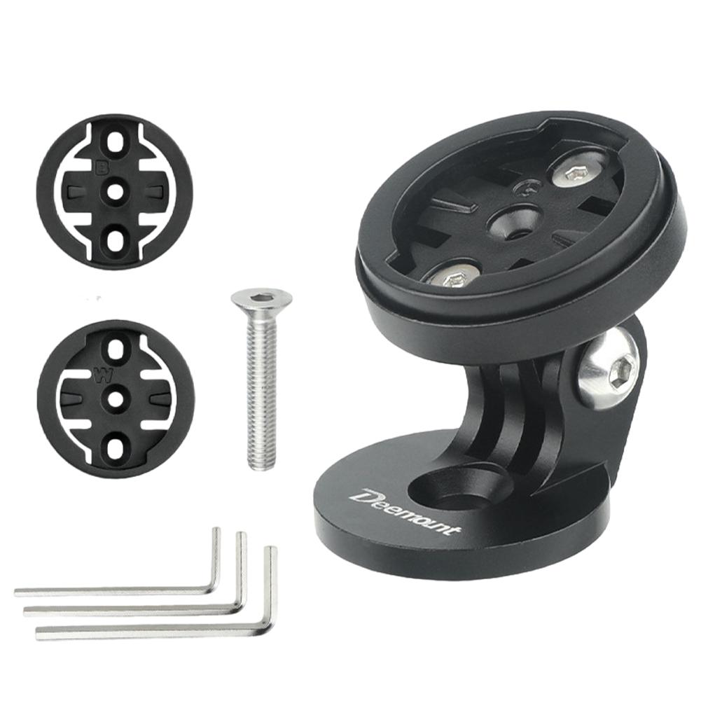 Bicycle Headset Computer Stand Aluminum Alloy Bike Stem Top Mount Holder Bicycle Computer Holder Mount for Gopro Action Camera