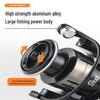 Iosn Full Metal Gapless Spinning Fishing Reel