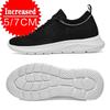 Unisex 5 7CM Height Increase Breathable Mesh Casual Shoes Lightweight Comfortable Elevator Sneakers for Men Women Walking Shoes
