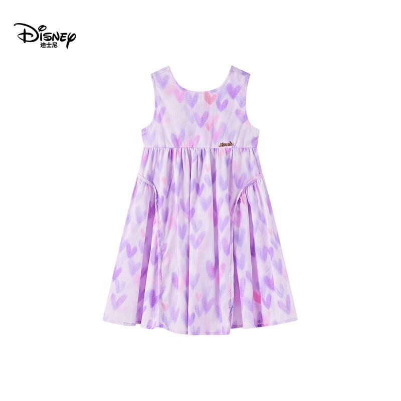 Disney Girls' Summer Cartoon Princess Vest Dress