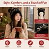 Warm Winter Hat Thickened Pompoms Cap Fashion Beanie Hats  Outdoor