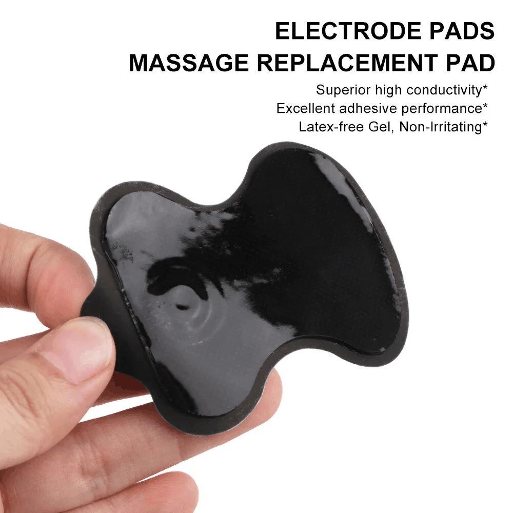 10/20/50 TENS Electrode Pads Conductive Gel Pads EMS Muscle Stimulator Self Adhesive Replacement for Body Therapy Patch Massage