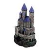 Aquarium Castle Decoration Simulated Resin Hideout Cave Fish Tank House Ornament for Freshwater Saltwater