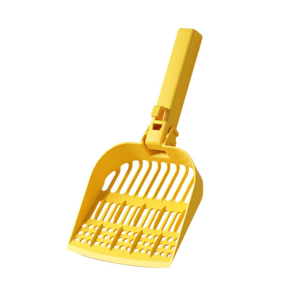 Large Thickened Tofu Cat Litter Scoop with Fine Holes for Cats and Dogs