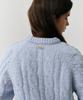 OSTKAKA Mohair Cable Pullover Sky Blue