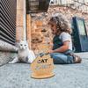 Katzen Erbrochenes Schild Lustiges Holzschild Katzen Erbrochenes Vorsicht Schild Büro Schreibtisch Erbrechende Katze Schild Streich Geschenk für Kollegen Katzenbesitzer