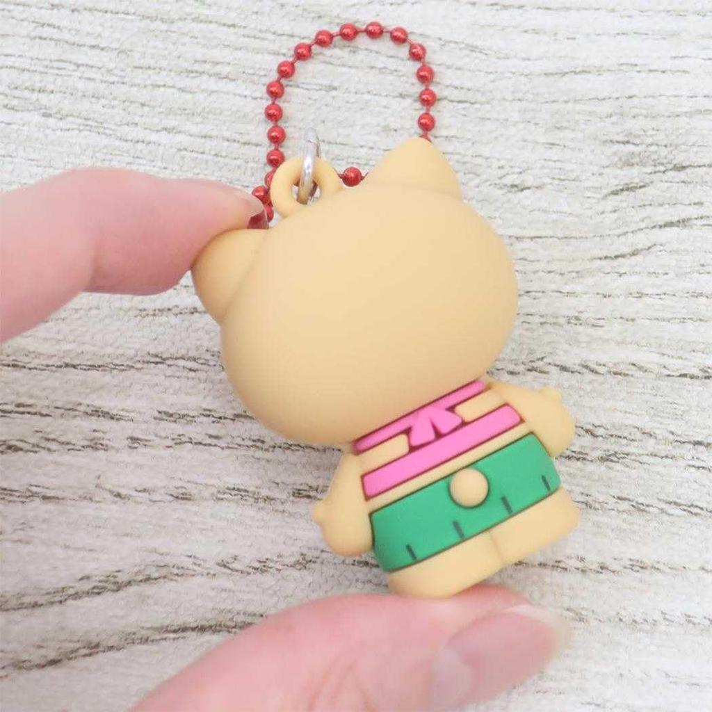 K Company Hello Kitty (Bräunungsserie) PVC-Maskottchen, Rot, KTHI-PM-RD, H4,5 x B3 x T2,5cm