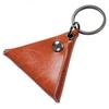 Trangle Guitar Ukulele Picks Plektrum Fickskydd Fodral Stroage Mjuk väska Nyckelring Form Gitarr