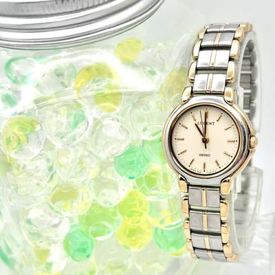 Used [New Battery] SEIKO LUCENT Ladies Watch 4N21-0610 400618
