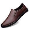 Men's Genuine Leather Casual Shoes, Breathable Soft-soled Office Casual Shoes, Men's Banquet Shoes, Men's Soft Leather Shoes