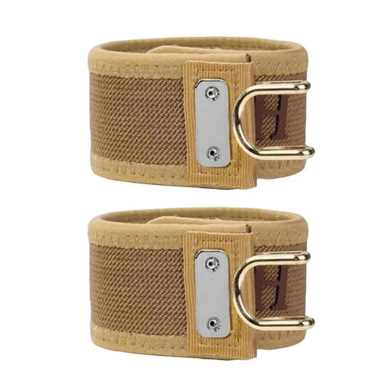1/2Pcs Elastic Waistband with Metal Buckle Adjustable Screw Fixing Wear-Resistant Fabric Wide Strap Belt Training Safety Belt