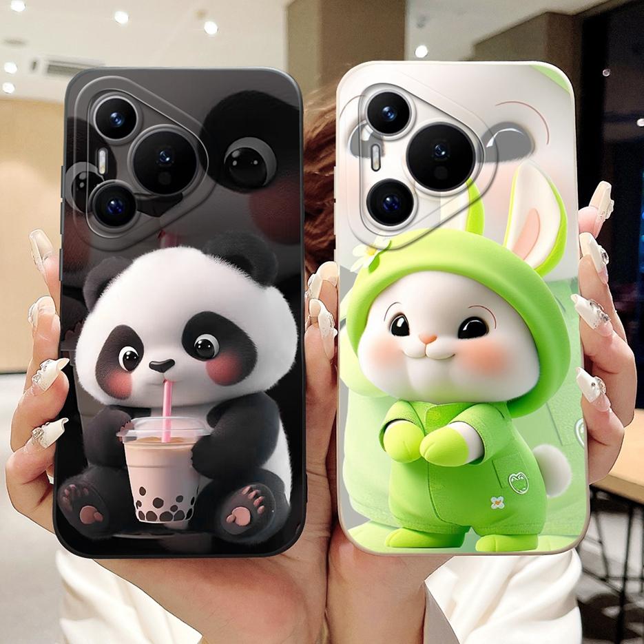 For Huawei Pura 70 Pro 5G Case Cute Cartoon Cover Shockproof Soft TPU Phone Cases For Huawei Pura 70 Pro Plus Pura70 Pro+ Fundas