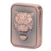 Metal Push Slider Magnetic Skull Portable Engraved Click Stress Relief Fidget Slider Toy for Office