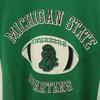 ARTEX 70er 80er Jahre Hergestellt in den USA Vintage NCAA Michigan State Spartans Kurzarm American Football T-Shirt Herren Gebraucht