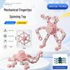 Transformable Luminous Fingertip Gyroscope - Educational Rotating Decompression Toy for Kids
