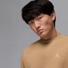 Nike M J Brkln Flc Crew Sweatshirt 37% Cotton Brown