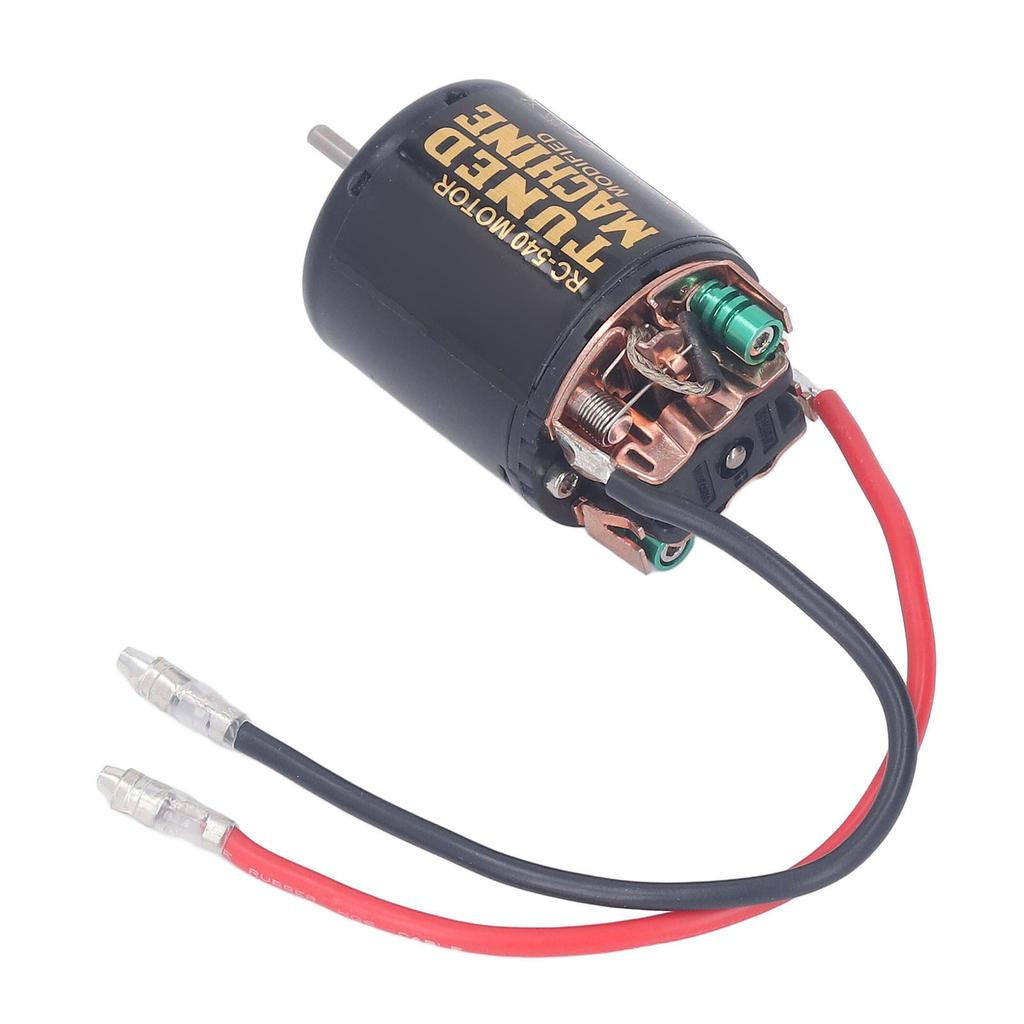 RC Car Gearbox Motor Mount 540 Brushed Motor with 1 3 Reduction Planetary Gear Box 15T Gear for 1 10 RC Crawler Car 80T