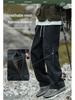 Herren Herbst/Winter Samt Freizeithose: Trendige Bergserie, Outdoor Warm, Drei-Beweis-Sturm-Overall.