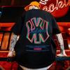 Summer New Casual Loose T-shirt Short Sleeved Men's Fashion Loose Printing Large 8XL Hip Hop Couple Wear Half Sleeve Cotton Top