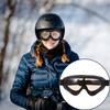 1 Par de Óculos à Prova de Vento Uv400 Anti-Embaçante Anti-Risco PC Resistente a Impactos Protetor para Ciclismo Passeio Esqui Óculos de Exterior