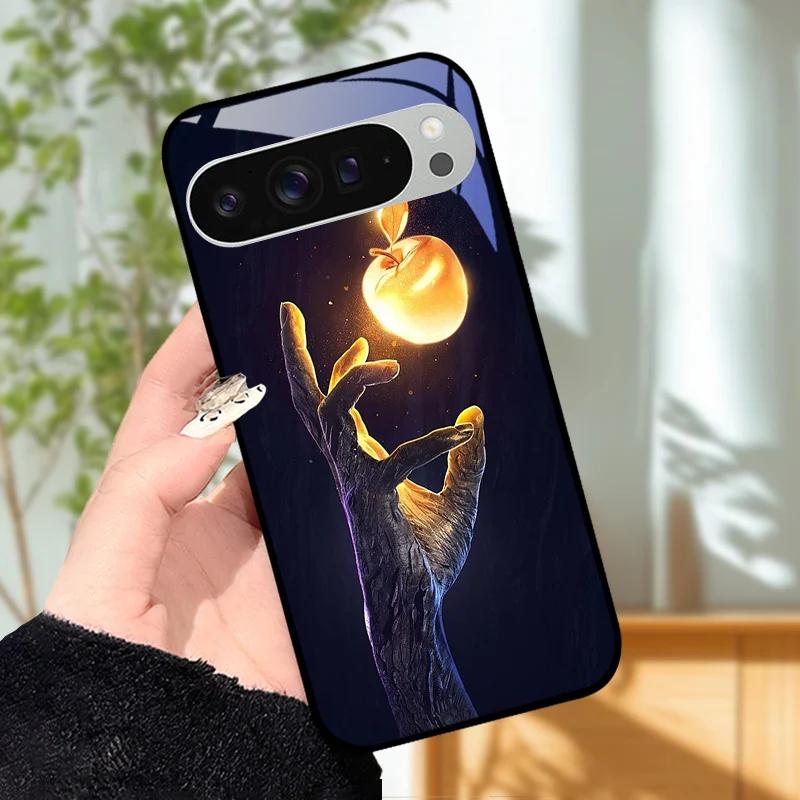 Für Google Pixel 8 8a Glas Handyhülle Pixel8 Pro Gehärtetes Glas Handyhülle Für Google Pixel 7a 7 Pro Pixel7 Stoßfeste Hüllen