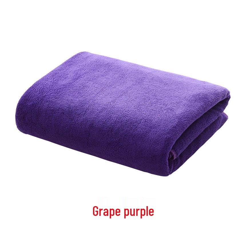 Thickened Microfiber Car Wash Towel: 30x70cm Water-Absorbent, Sanded, Velvet-Enhanced Automotive Cleaning Cloth