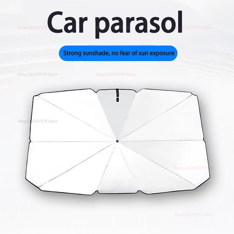 Portable Car Sunshade Inside Front Windshield UV Sun Protector Insulation Sun Block UV Protectant Dash Cover