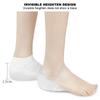 Height Lifting Heel Pad Increase Socks Foot Insole Cushion Taller Insert With Heel Cover
