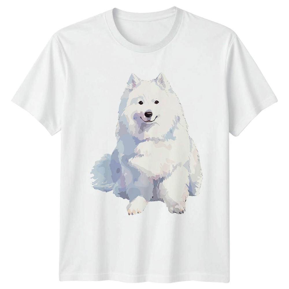 Samoyed Dog TShirt Pet Lover Gift For Him And Her S