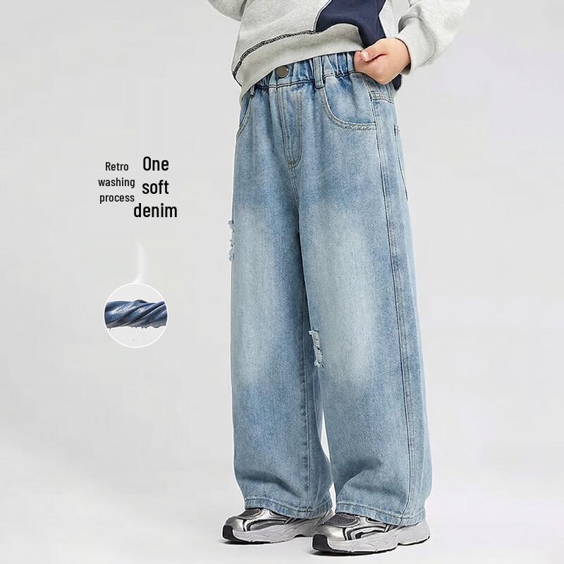 Youyou Tonghua Boys  Soft Cotton Denim Jeans