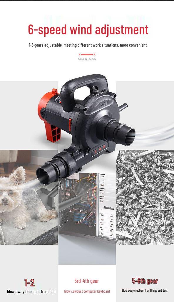 High-Power Industrial Vacuum Cleaner & Dust Collector for Woodworking and Grinding