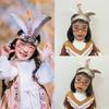 Indian Headdress Feather Headband for Children & Adults - Festival & Performance Costume