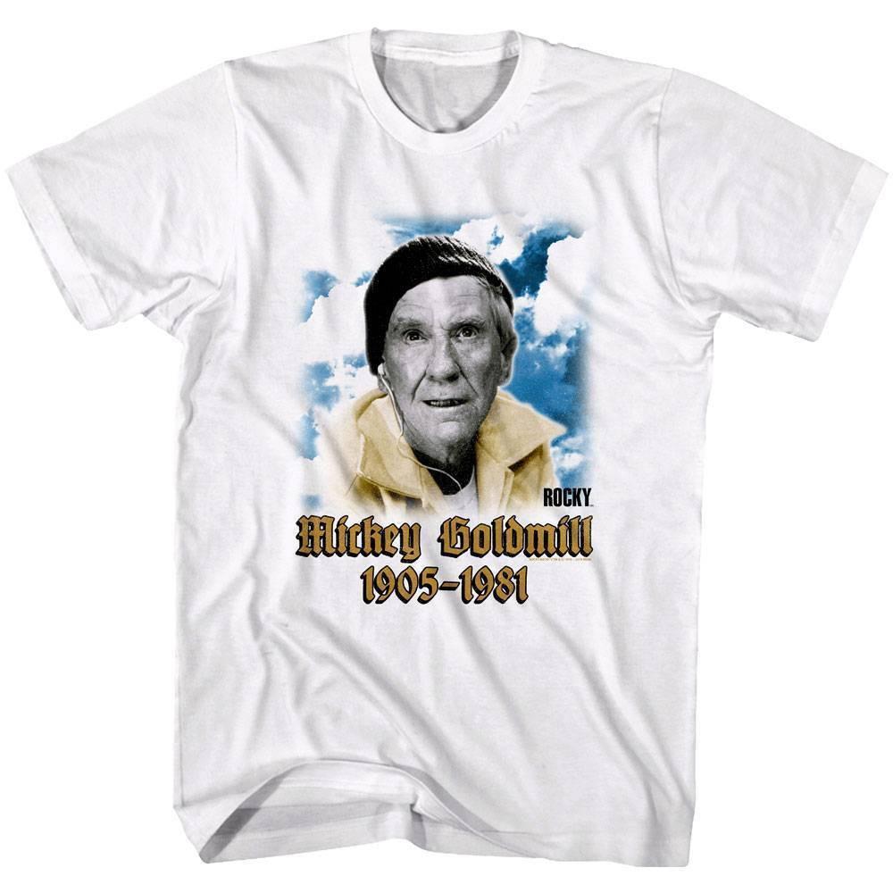 Rocky Mickey Goldmill Memorial Men T Shirt S