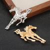 Horse Pin Brooch Exuding Elegance Power Bold Sophisticated Design Retro