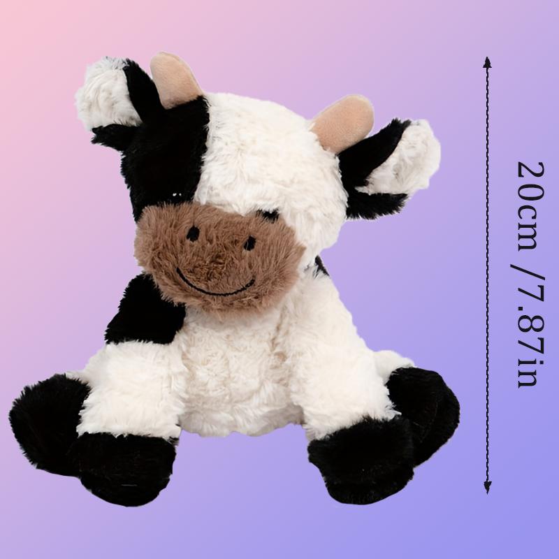 

4 цвета, сидящая корова-клубника, мягкая подушка в виде коровы, детская подушка для сна, подарок на день рождения для девочек 20cm