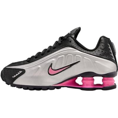 Shox R4 GS 'Nero Metallico Argento Pinksicle' CW2626-006
