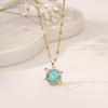 Titanium Steel Non-fading Necklace - European & American Style, Light Luxury, Versatile Korean Fashion, Perfect for Women and Girlfriend Gifts.